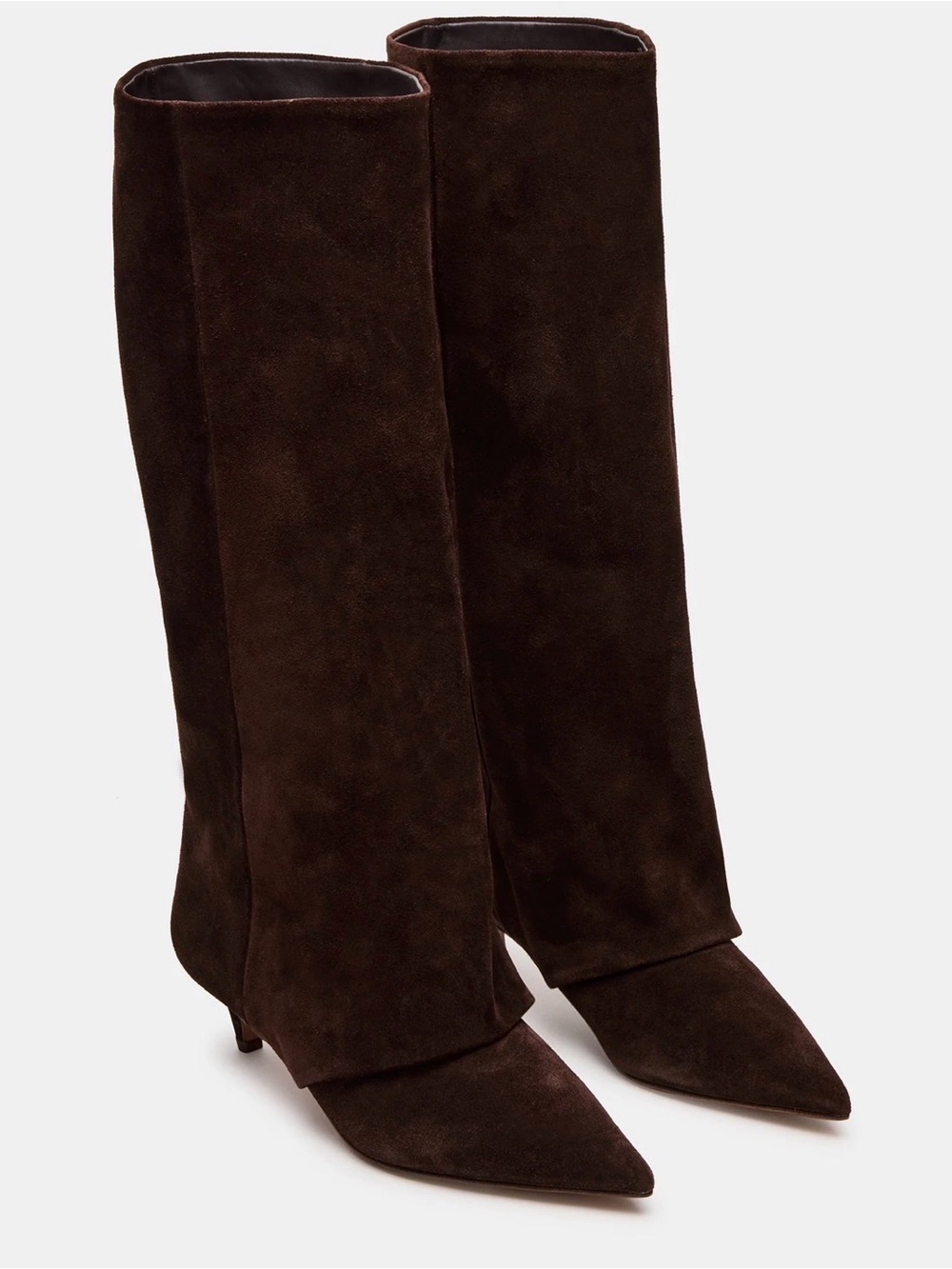 NIB Steve Madden LUCA Brown Suede Knee High Boots size 7